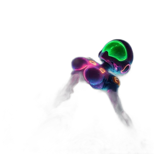 robot, creature, mask, weapon transparent PNG cut-out