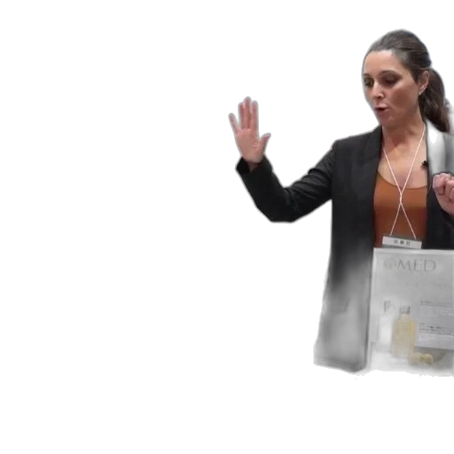 jacket, dress, woman, stands transparent PNG cut-out