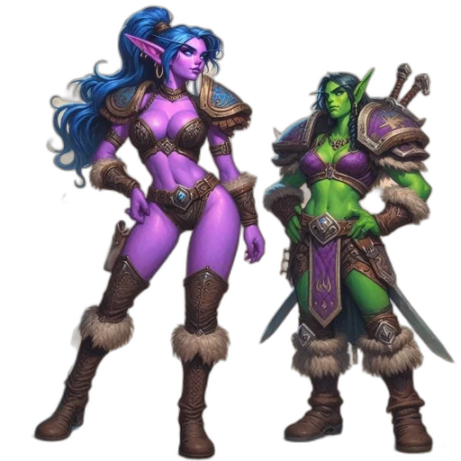 concept art, fantasy art, pixel art, comic book art transparent PNG cut-out