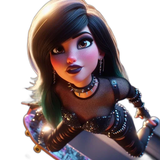 jewelry, robot, staff, fantasy art transparent PNG cut-out