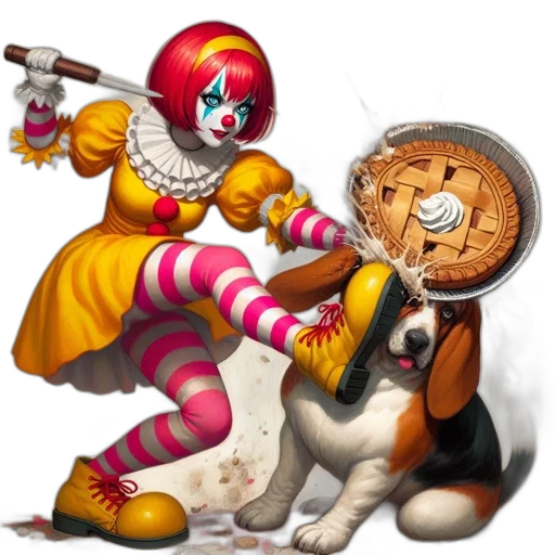 food, concept art, photorealistic, comic book art transparent PNG cut-out
