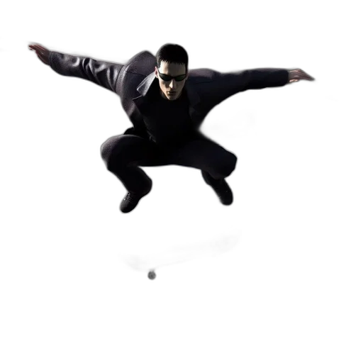 robot, staff, jacket, weapon transparent PNG cut-out