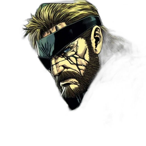 mask, face, comic book art, concept art transparent PNG cut-out