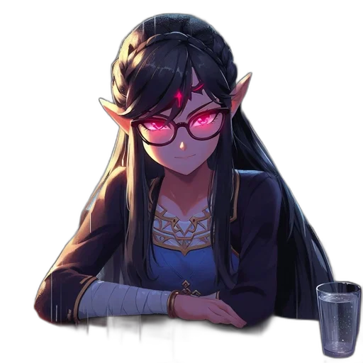 staff, mask, crown, face transparent PNG cut-out