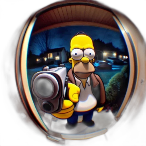 staff, weapon, face, robot transparent PNG cut-out