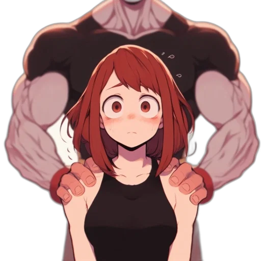 creature, robot, hair, weapon transparent PNG cut-out