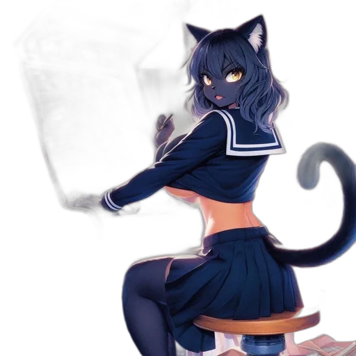 staff, dress, anime, concept art transparent PNG cut-out