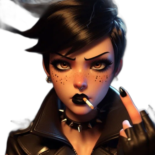 staff, face, jacket, concept art transparent PNG cut-out