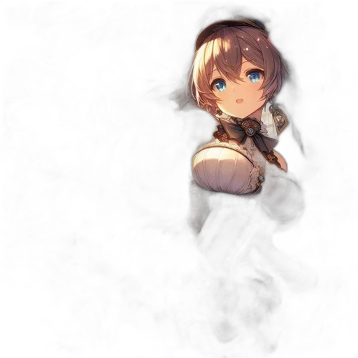 staff, dress, weapon, face transparent PNG cut-out