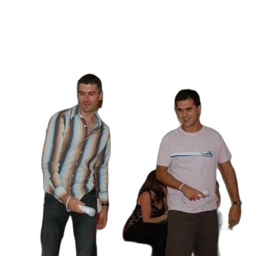 staff, jacket, shoes, robot transparent PNG cut-out