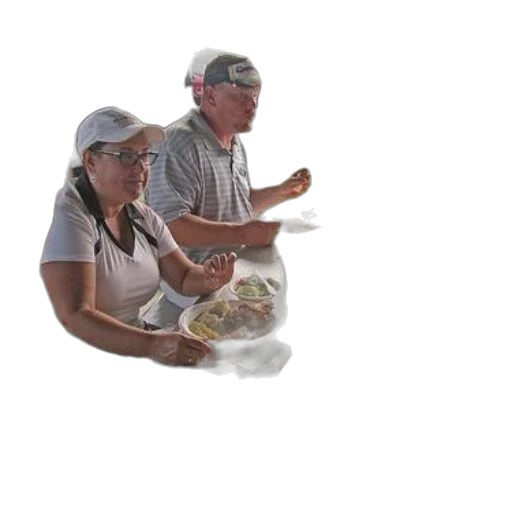staff, food, photorealistic, 3d render transparent PNG cut-out