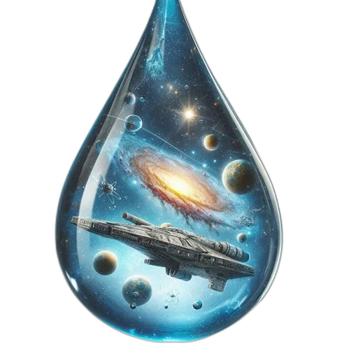 bottle, umbrella, concept art, fantasy art transparent PNG cut-out