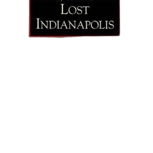 lost, indianapolis, book, cover transparent PNG cut-out