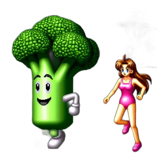 food, pixel art, concept art, 3d render transparent PNG cut-out