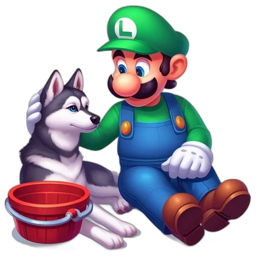 animal, food, staff, pixel art transparent PNG cut-out
