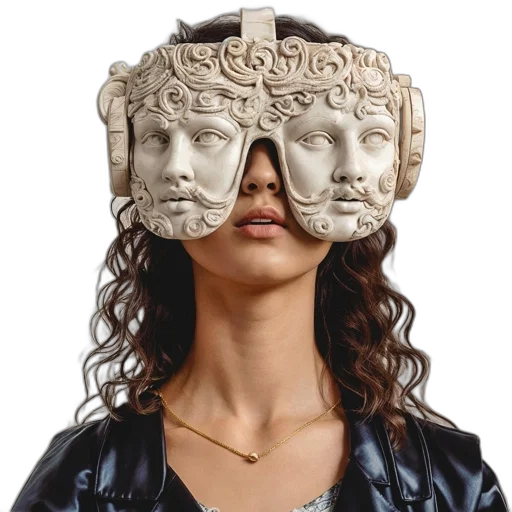 mask, crown, face, hat transparent PNG cut-out