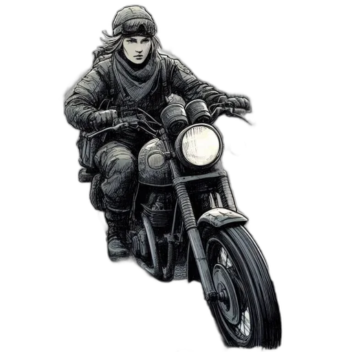 jacket, concept art, comic book art, photorealistic transparent PNG cut-out