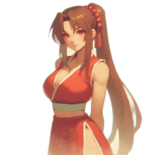 dress, staff, pixel art, anime transparent PNG cut-out