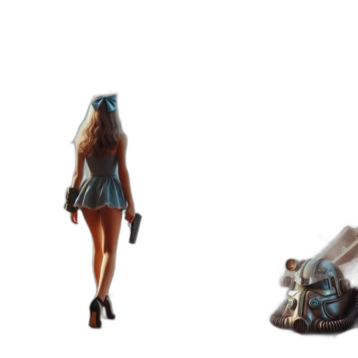 dress, shoes, robot, jewelry transparent PNG cut-out