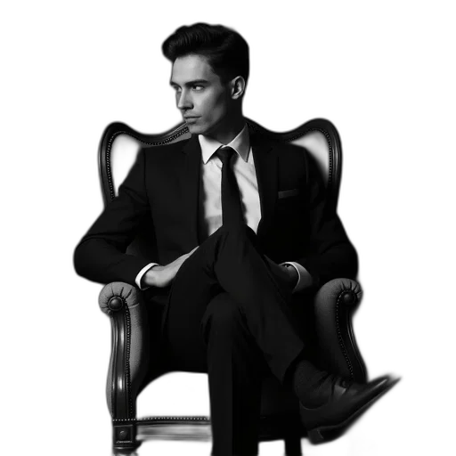 furniture, staff, jacket, face transparent PNG cut-out