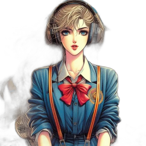staff, face, dress, jacket transparent PNG cut-out