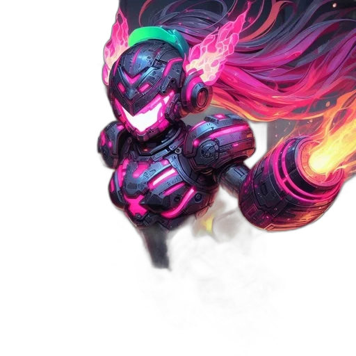 dragon, weapon, robot, mask transparent PNG cut-out