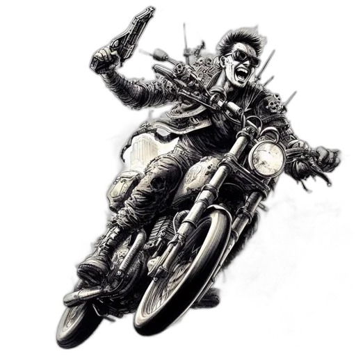 jacket, comic book art, concept art, cartoon transparent PNG cut-out