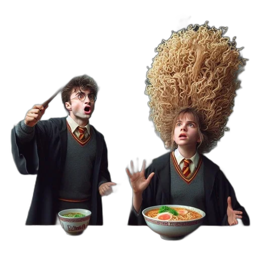 food, hair, creature, concept art transparent PNG cut-out