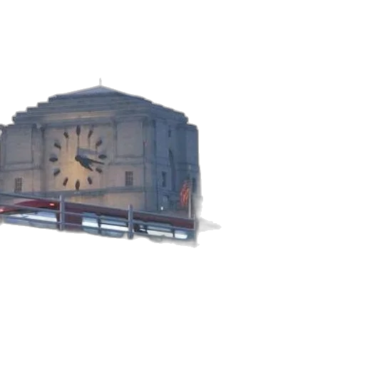building, furniture, car, 3d render transparent PNG cut-out