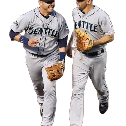 two, seattle, mariners, baseball transparent PNG cut-out
