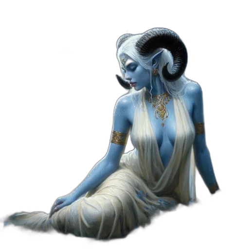 jewelry, mask, creature, staff transparent PNG cut-out