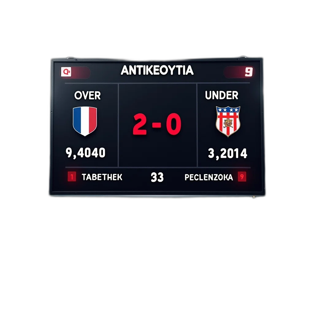 digital, scoreboard, displaying, soccer transparent PNG cut-out