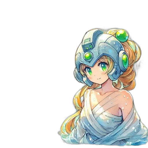 dress, crown, staff, mask transparent PNG cut-out