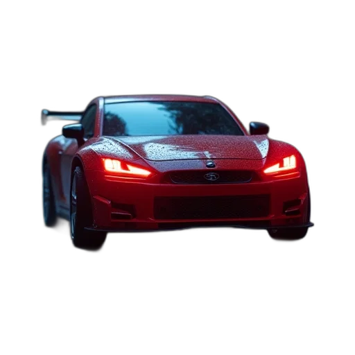 car, weapon, animal, 3d render transparent PNG cut-out