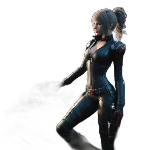 concept art, comic book art, fantasy art, 3d render transparent PNG cut-out