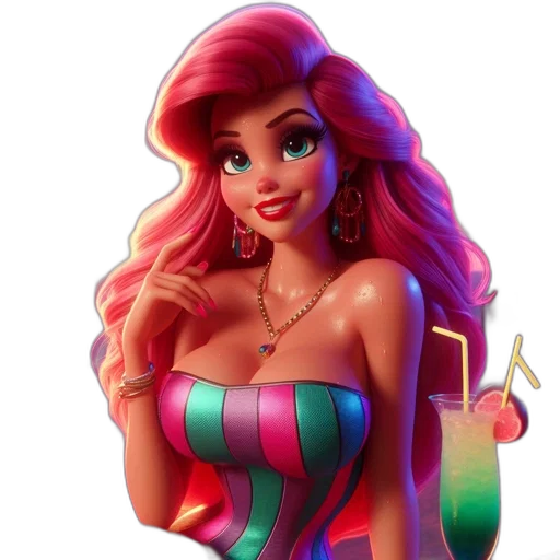 dress, jewelry, fantasy art, cartoon transparent PNG cut-out