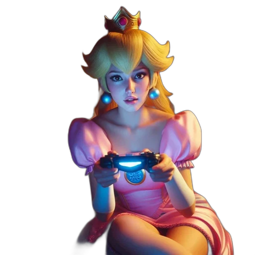 dress, crown, face, concept art transparent PNG cut-out