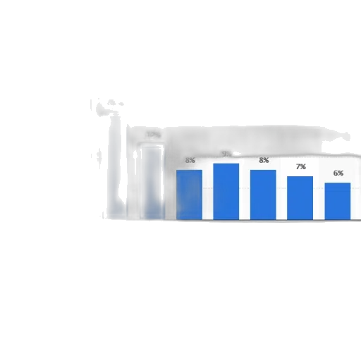 3d render, concept art, blue, bar transparent PNG cut-out