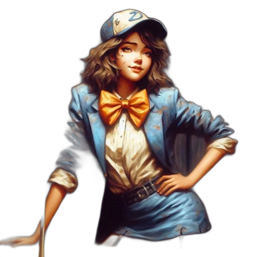 staff, hat, concept art, pixel art transparent PNG cut-out