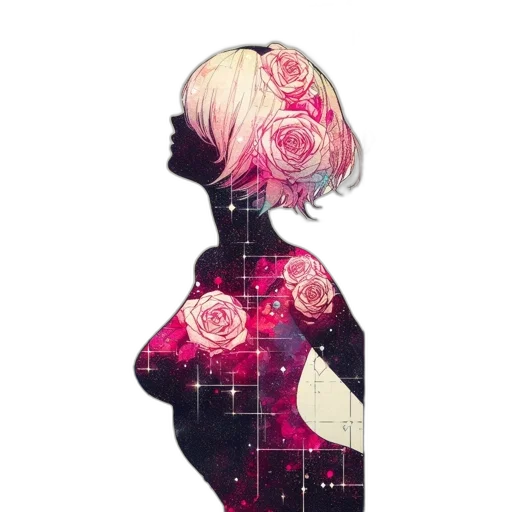 dress, flower, robot, jacket transparent PNG cut-out