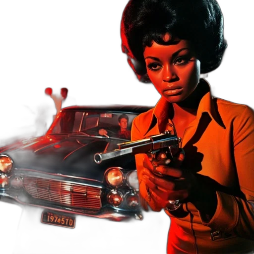 car, weapon, dimly, lit transparent PNG cut-out
