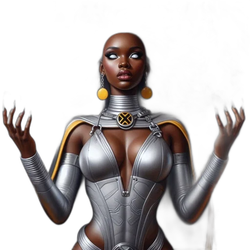jewelry, robot, concept art, fantasy art transparent PNG cut-out
