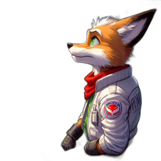 jacket, staff, animal, concept art transparent PNG cut-out