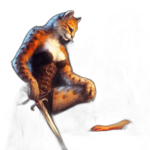 staff, creature, sword, animal transparent PNG cut-out