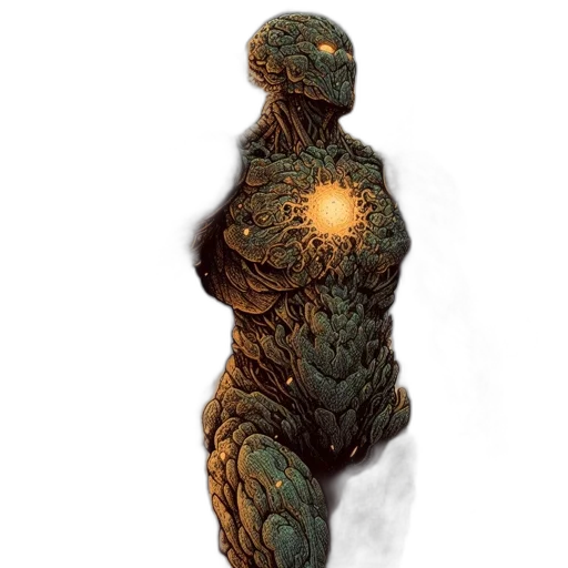 creature, dress, robot, tree transparent PNG cut-out