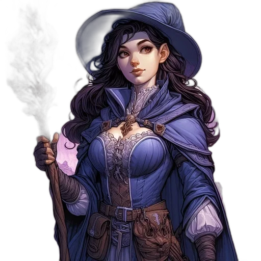 staff, fantasy art, concept art, comic book art transparent PNG cut-out