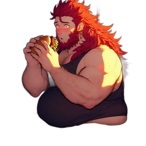 food, creature, concept art, pixel art transparent PNG cut-out