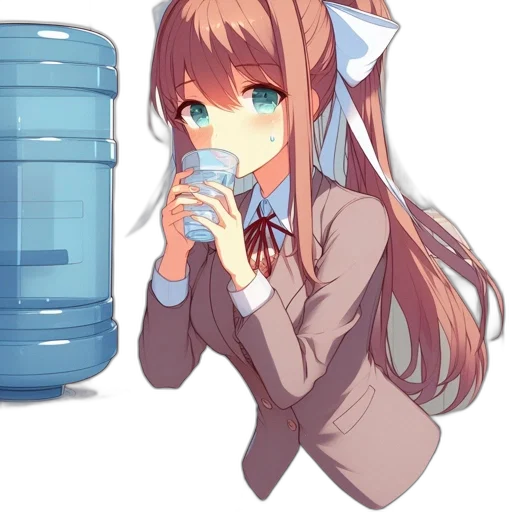bottle, creature, food, robot transparent PNG cut-out