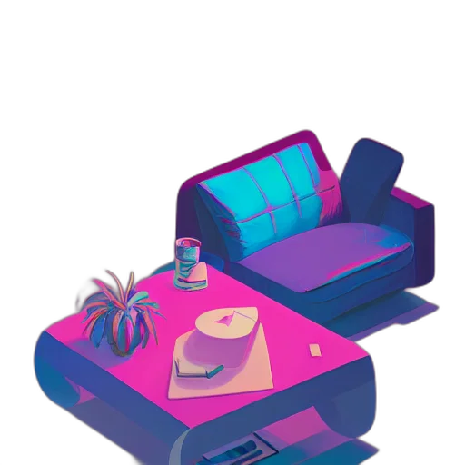 furniture, car, robot, weapon transparent PNG cut-out