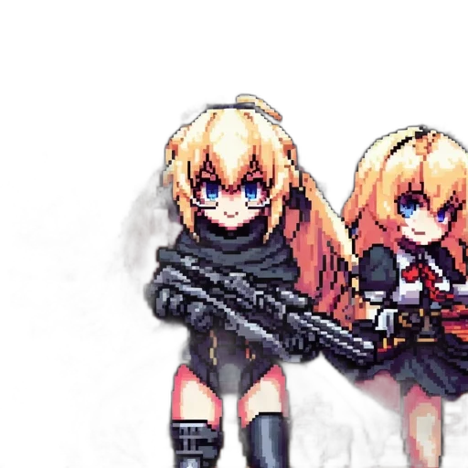 weapon, pixel art, anime, concept art transparent PNG cut-out